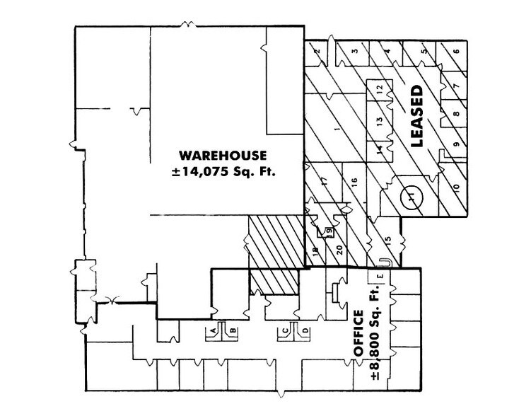 4174 Technology Dr, Fremont, CA à vendre - Plan d’étage type – Image 2 sur 4