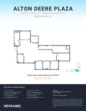 1932 E Deere Ave, Santa Ana, CA à louer Plan de site– Image 2 sur 3