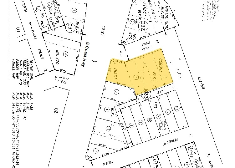 2600 E Coast Hwy, Corona Del Mar, CA à louer - Plan cadastral – Image 2 sur 9