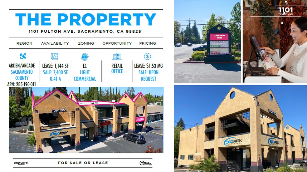 1101-1105 Fulton Ave, Sacramento, CA à louer - Photo de l’immeuble – Image 2 sur 10