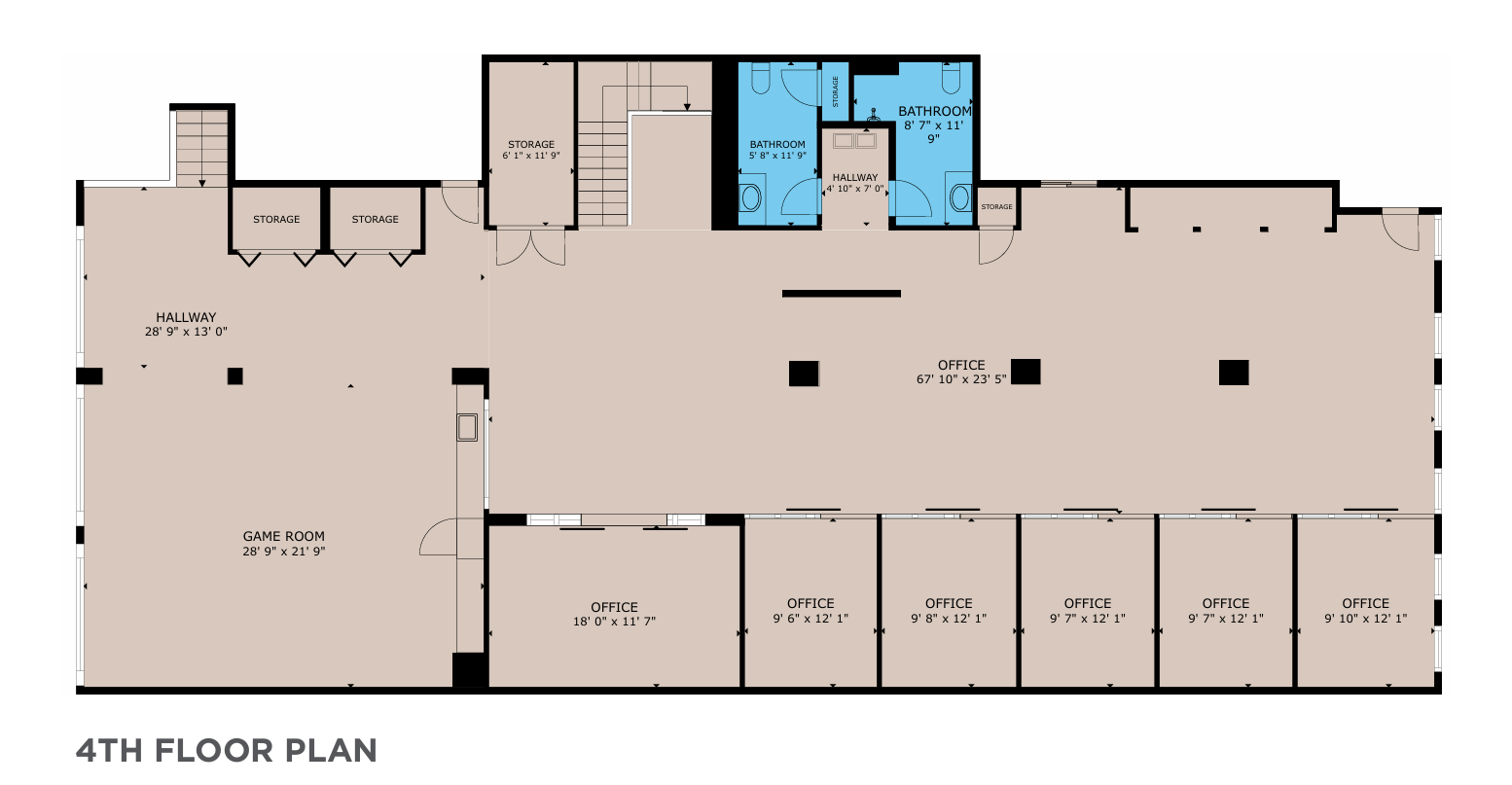 1643 N Milwaukee Ave, Chicago, IL à louer Plan d’étage– Image 1 sur 8