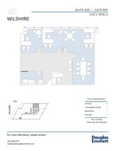 401 Wilshire Blvd, Santa Monica, CA à louer Plan d’étage– Image 1 sur 1