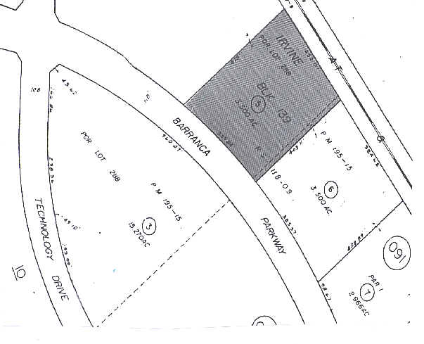 15365 Barranca Pky, Irvine, CA à louer - Plan cadastral – Image 3 sur 5