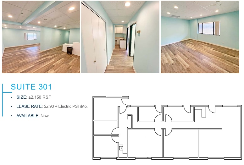 7946 Ivanhoe Ave, La Jolla, CA à louer Plan d’étage– Image 1 sur 1