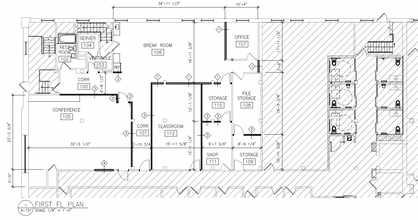 1900 N Howard St, Baltimore, MD à louer Plan d’étage– Image 2 sur 2