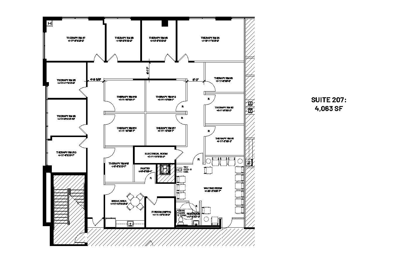 146 Medical Park Rd, Mooresville, NC à louer Plan d’étage– Image 1 sur 1
