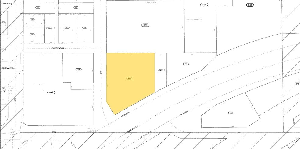 1609 Fremont Dr, Canon City, CO à vendre - Plan cadastral – Image 2 sur 9