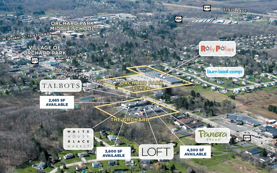 3995 N Buffalo Rd, Orchard Park, NY à louer - Aérien – Image 2 sur 6