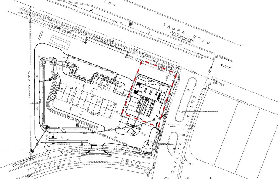 3500 TAMPA Rd, Oldsmar, FL à louer - Plan de site – Image 2 sur 2