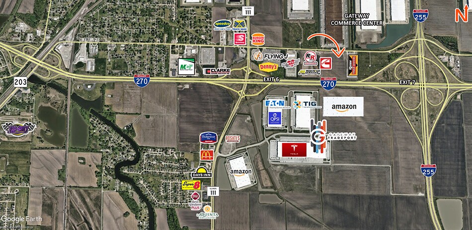 1540 E Chain of Rocks Rd, Granite City, IL à vendre - Photo de l’immeuble – Image 2 sur 3