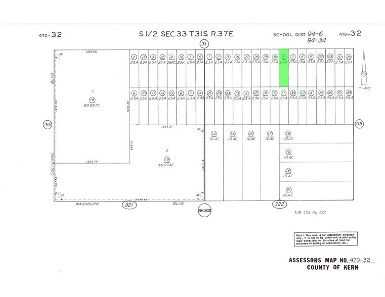 470-322-06-00-2 Rose Ave, Mojave, CA à vendre - Photo principale – Image 1 sur 8