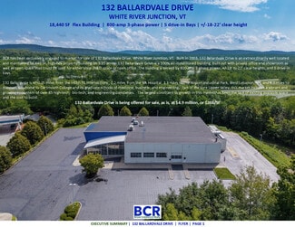 Plus de détails pour 132 Ballardvale Dr, White River Junction, VT - Local d’activités à vendre