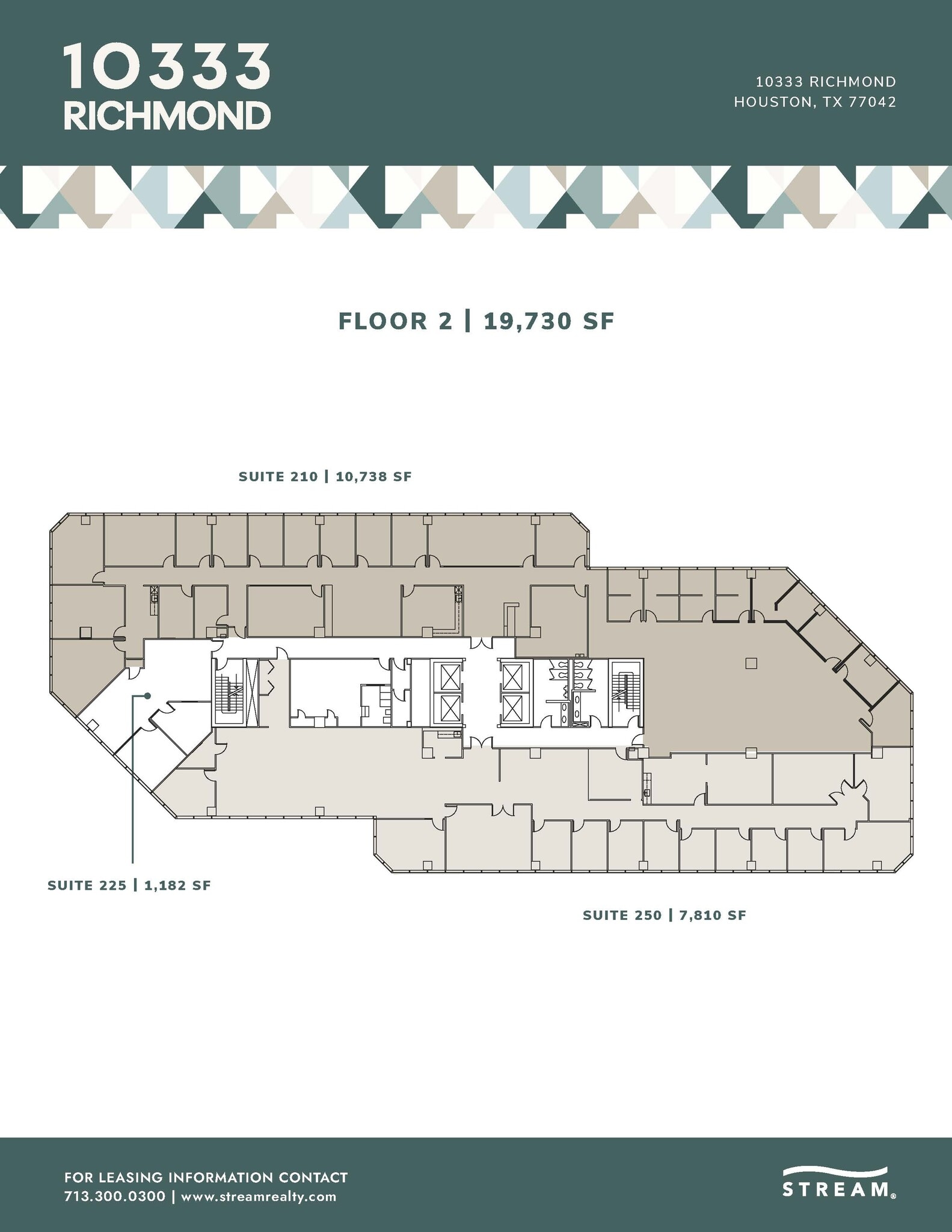 10333 Richmond Ave, Houston, TX à louer Plan d’étage– Image 1 sur 1