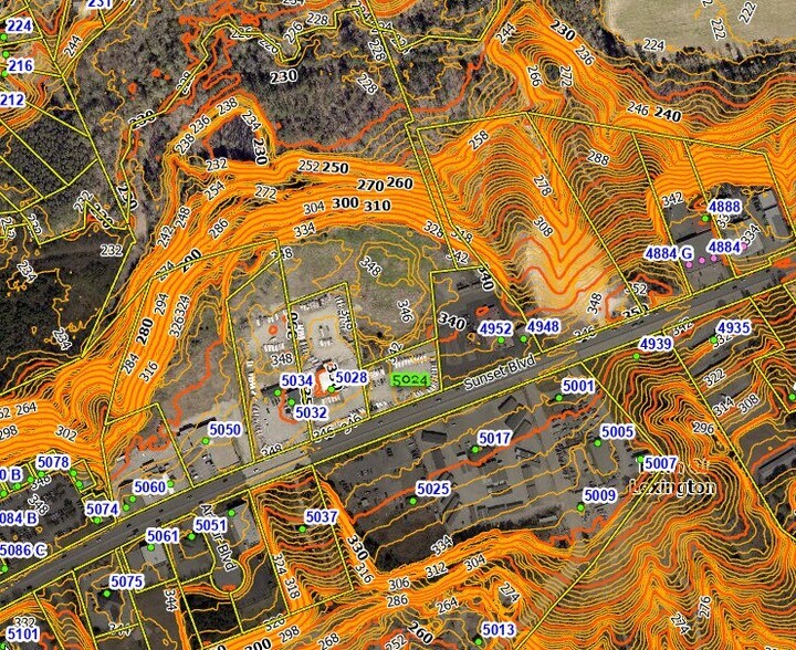 BACK ON THE MARKET Mountain Top Marine portefeuille de 3 biens à vendre sur LoopNet.fr - Plan cadastral – Image 3 sur 4