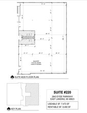 2843 Eyde Pky, East Lansing, MI à louer Plan de site– Image 1 sur 1
