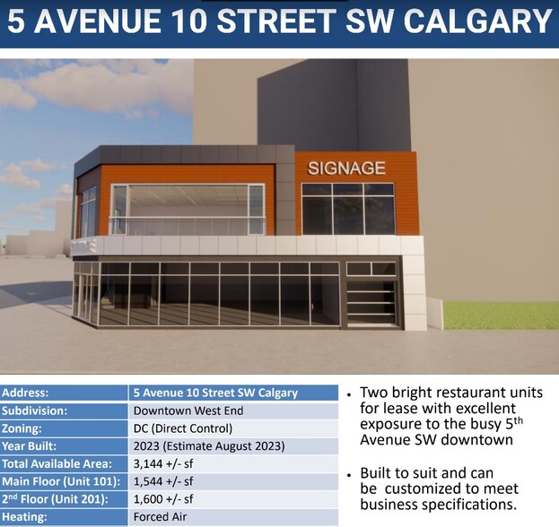 501 10 SW st, Calgary, AB à vendre - Photo de l’immeuble – Image 2 sur 2