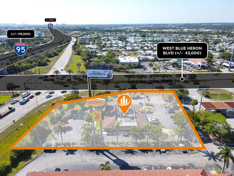 4102 W Blue Heron Blvd, Riviera Beach, FL à vendre - Aérien – Image 3 sur 12