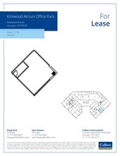 11777 Katy Fwy, Houston, TX à louer Plan de site– Image 1 sur 2