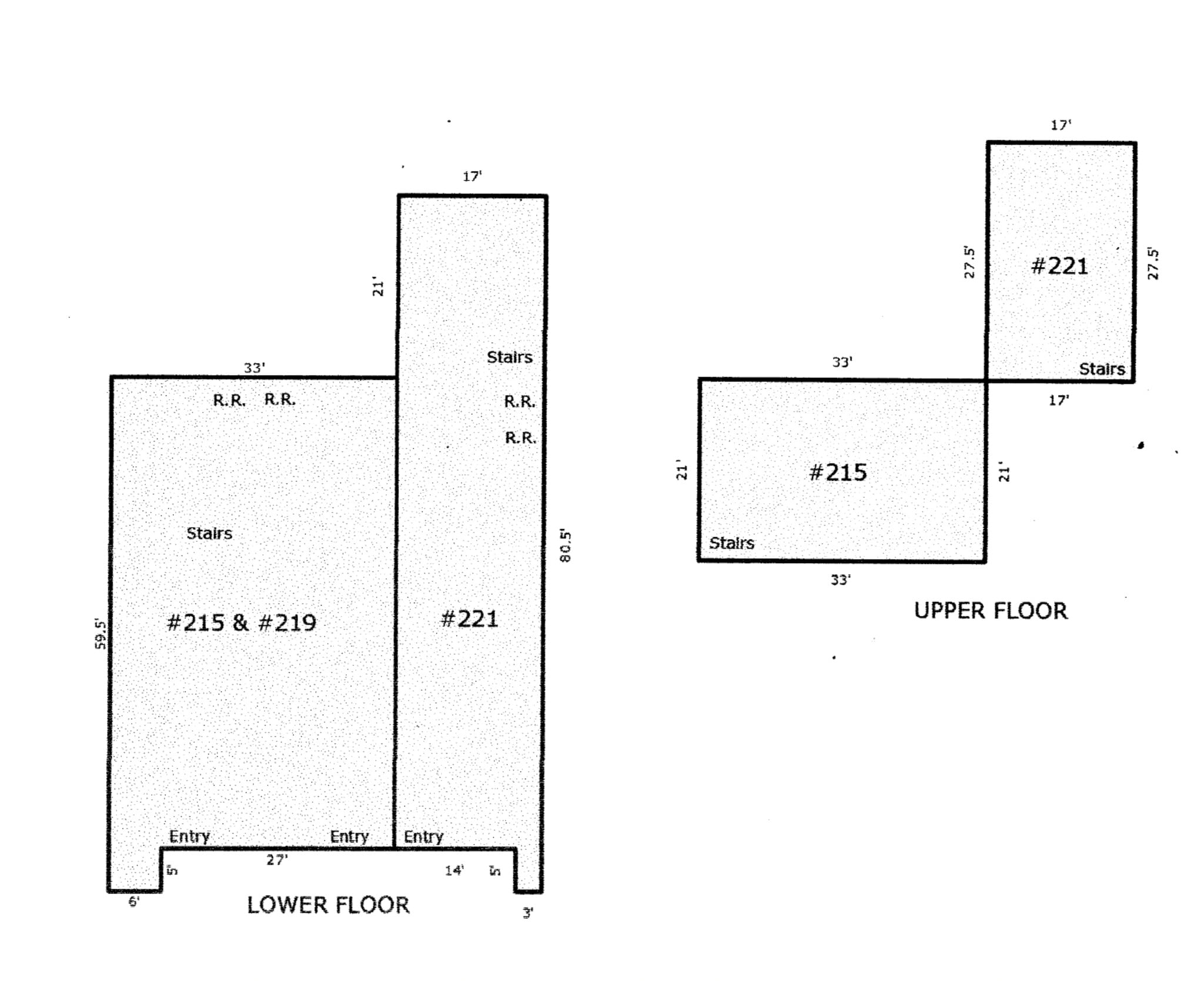 215-221 Yale Ave, Claremont, CA à louer Plan de site– Image 1 sur 1