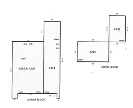 215-221 Yale Ave, Claremont, CA à louer Plan de site– Image 1 sur 1