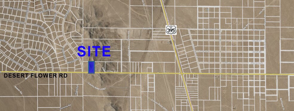 Desert Flower Rd, Adelanto, CA à vendre - Photo de l’immeuble – Image 3 sur 4