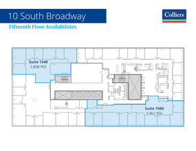 10 S Broadway, Saint Louis, MO à louer Plan d’étage– Image 1 sur 1