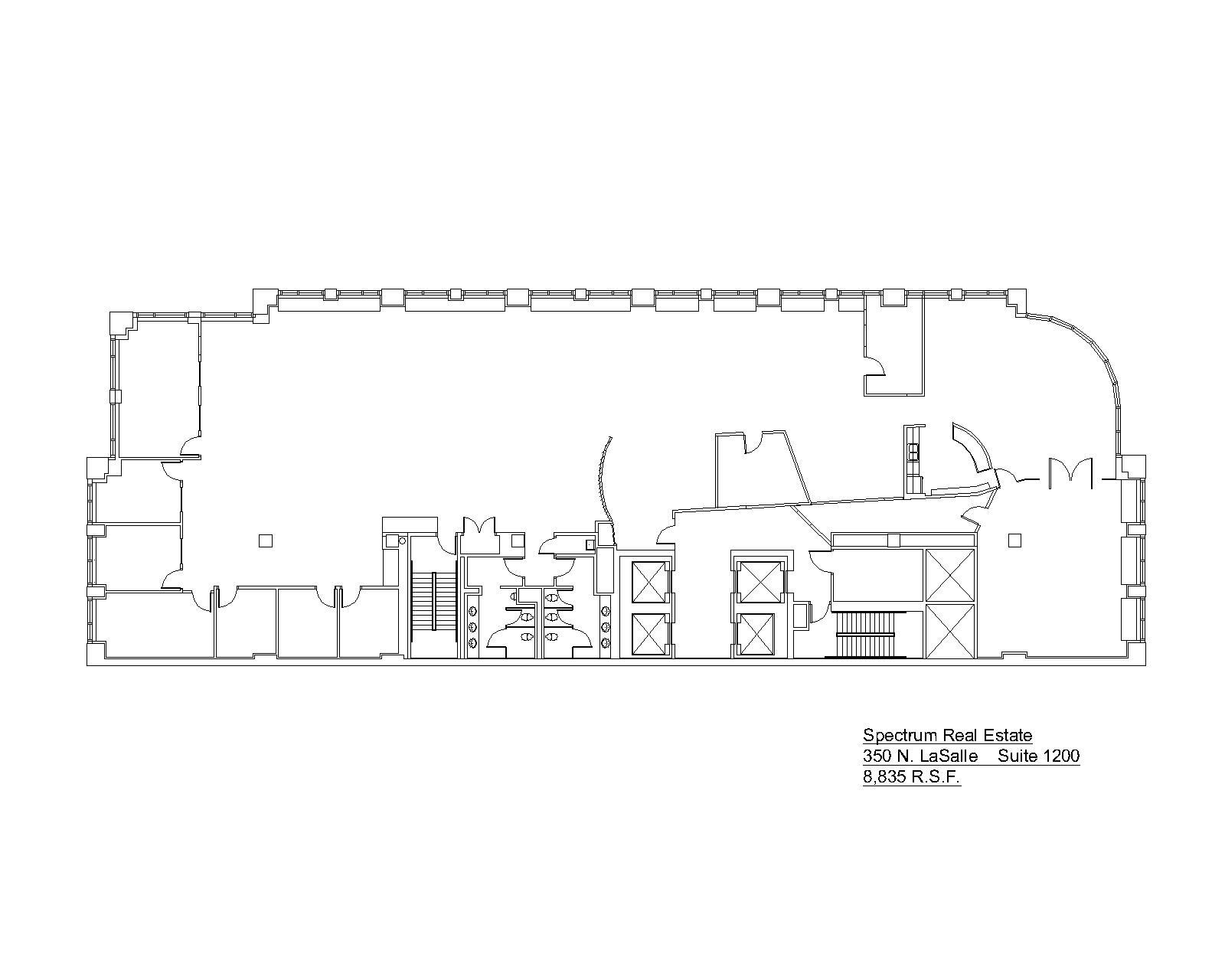 350 N LaSalle St, Chicago, IL à louer Plan d’étage– Image 1 sur 5