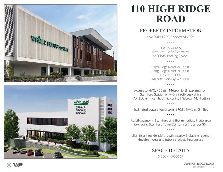 110 High Ridge Rd, Stamford, CT à louer - Photo de l’immeuble – Image 3 sur 19
