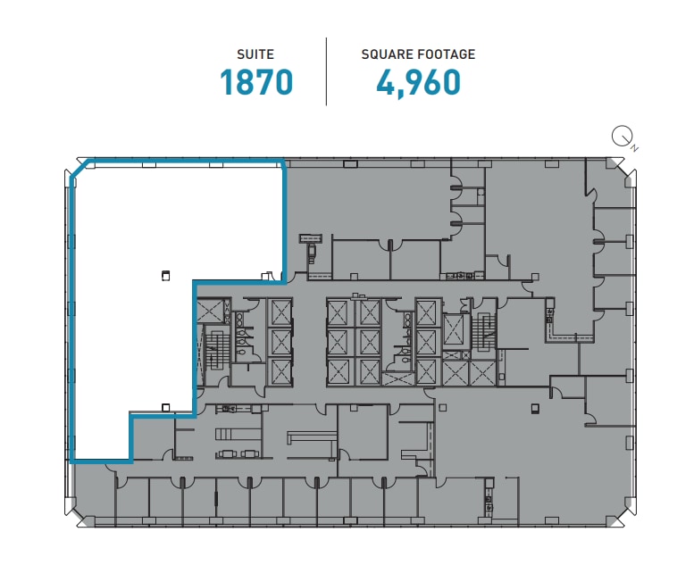 1111 3rd Ave, Seattle, WA à louer Plan d’étage– Image 1 sur 1