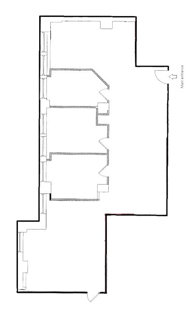 261 W 35th St, New York, NY à louer Plan d’étage– Image 1 sur 1