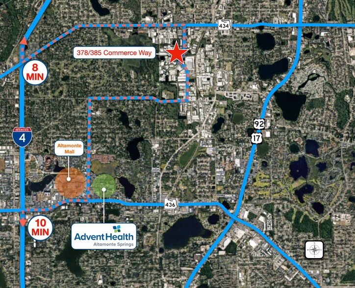 385 Commerce Way, Longwood, FL à louer - Photo de l’immeuble – Image 2 sur 4
