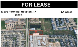 Plus de détails pour 13102 Perry rd, Houston, TX - Terrain à louer