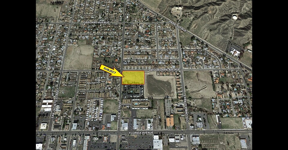 E Devonshire Ave, Hemet, CA à vendre - Aérien – Image 3 sur 4