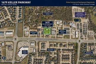 Plus de détails pour 1679 Keller Pkwy, Keller, TX - Terrain à vendre