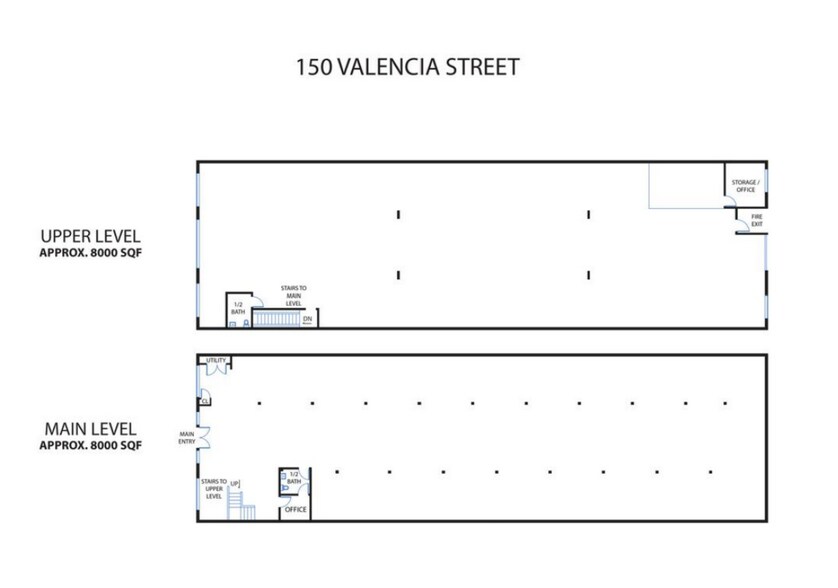 150 Valencia St, San Francisco, CA à louer - Plan d’étage – Image 3 sur 4