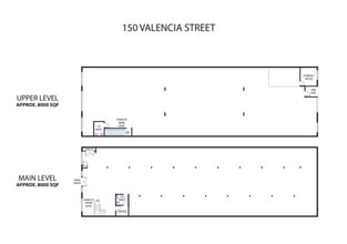 150 Valencia St, San Francisco, CA à louer Plan d’étage– Image 1 sur 1
