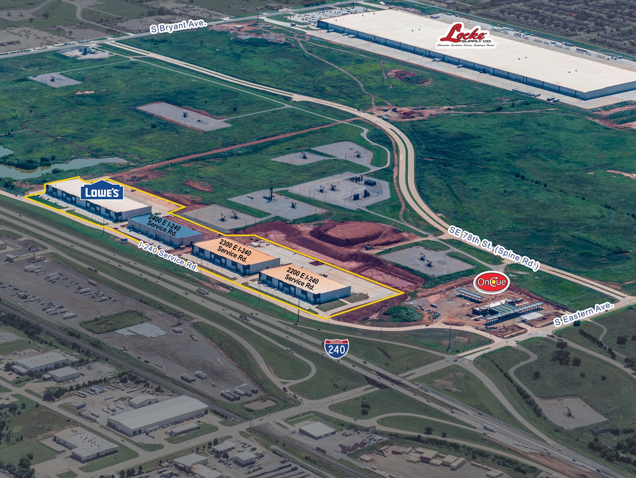 2200 E I-240 Service Rd, Oklahoma City, OK à louer Aérien– Image 1 sur 7