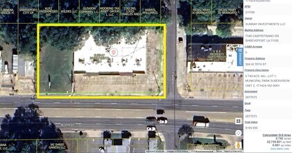 304 W 70th St, Shreveport, LA à louer Aérien– Image 2 sur 6