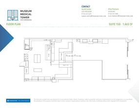 1213 Hermann Dr, Houston, TX à louer Plan d’étage– Image 2 sur 2