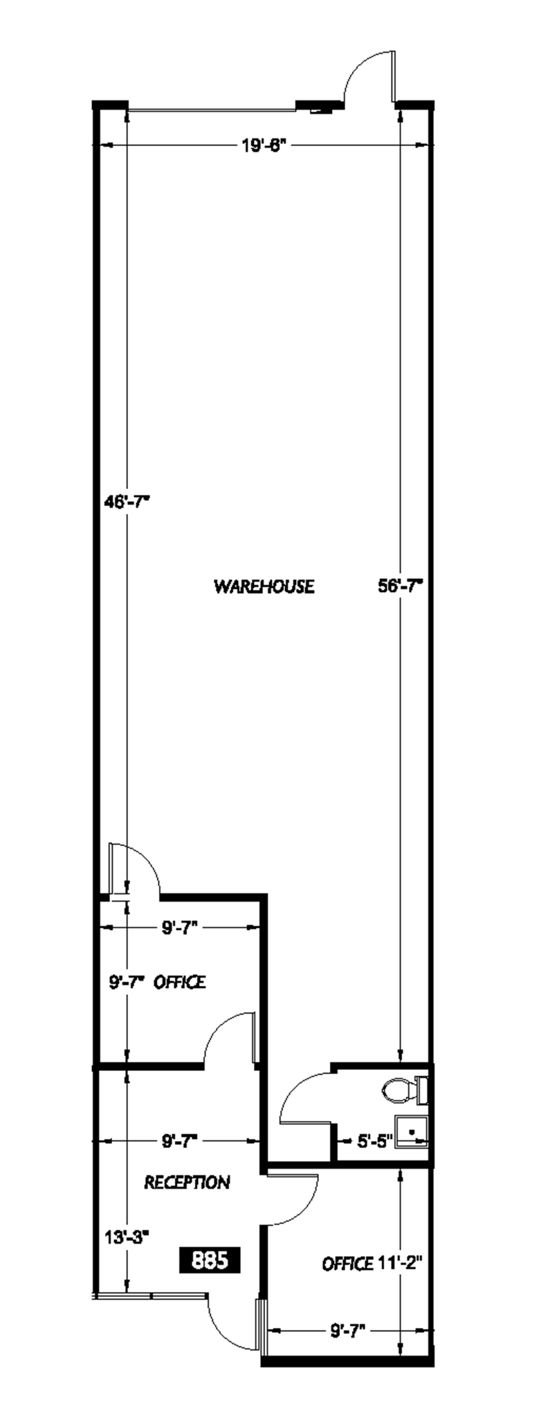 679-699 Strander Blvd, Tukwila, WA à louer Plan d’étage– Image 1 sur 1