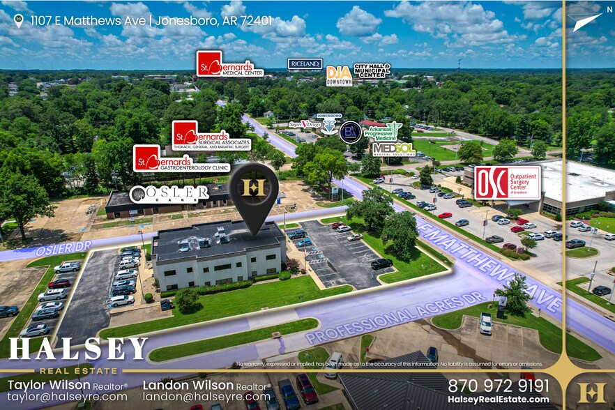 1107 E Matthews Ave, Jonesboro, AR à vendre - Photo de l’immeuble – Image 3 sur 4