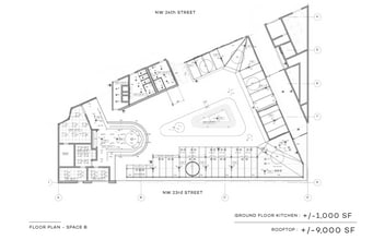43-75 NW 23rd St, Miami, FL à louer Plan d’étage– Image 2 sur 8