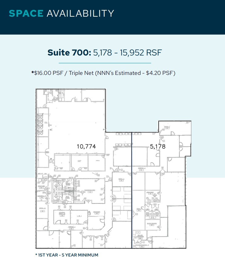 360 Herndon Pky, Herndon, VA à louer Plan d’étage– Image 1 sur 1