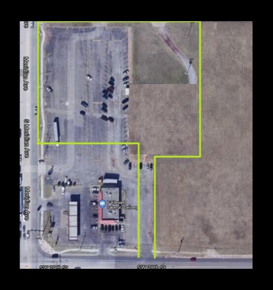 2900 S Meridian Ave, Oklahoma City, OK à vendre - Aérien – Image 1 sur 2