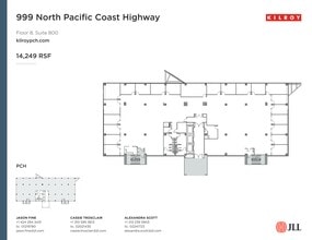 999 N Pacific Coast Hwy, El Segundo, CA à louer Plan de site– Image 1 sur 1