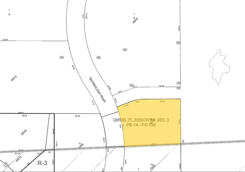 3045 Technology Pky, Orlando, FL à vendre - Plan cadastral – Image 2 sur 3