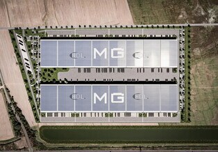 Calais - VUE AÉRIENNE  vue de carte