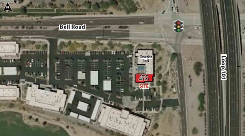 8763 E Bell Rd, Scottsdale, AZ à louer - Plan de site – Image 3 sur 8