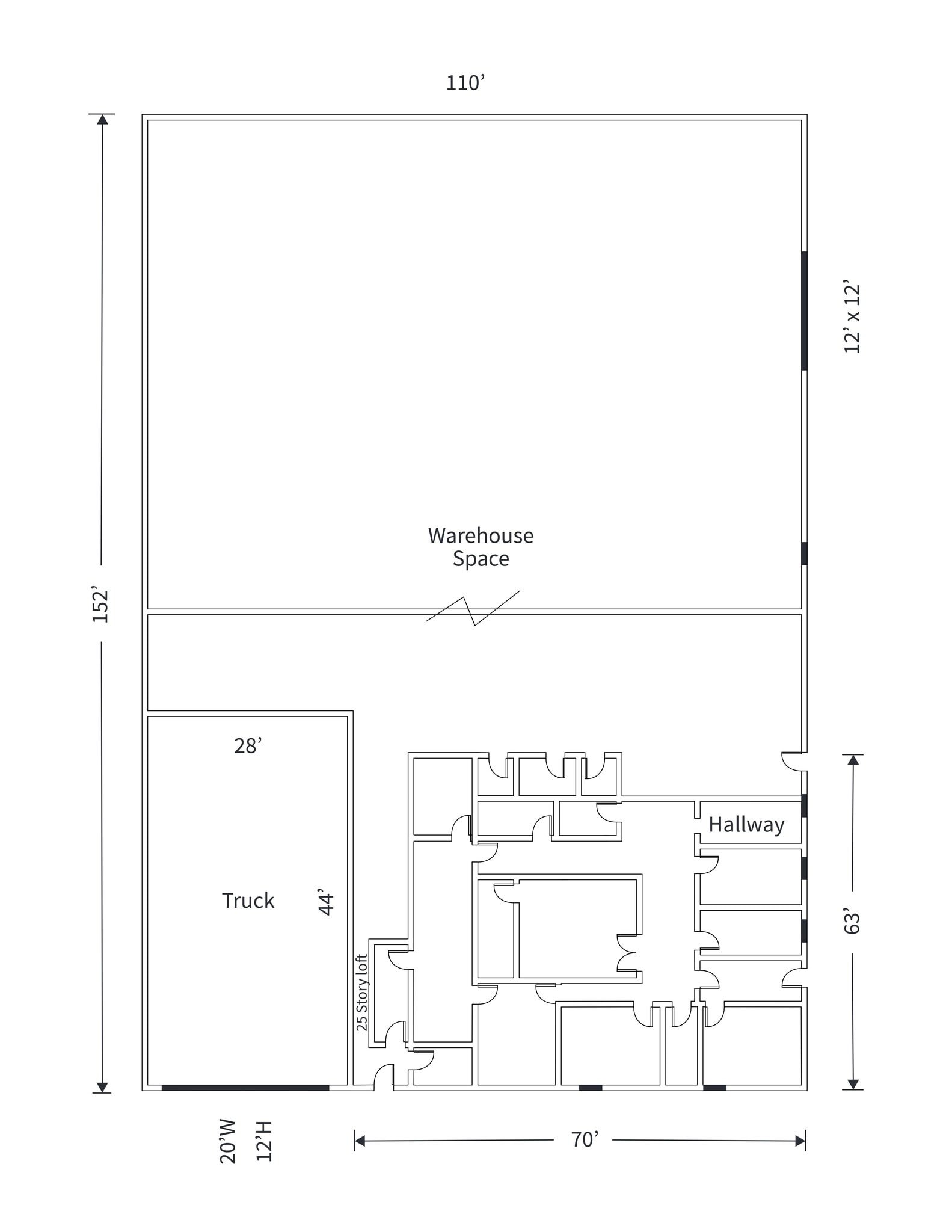 11949 Borden Ave, San Fernando, CA à louer Plan de site– Image 1 sur 1