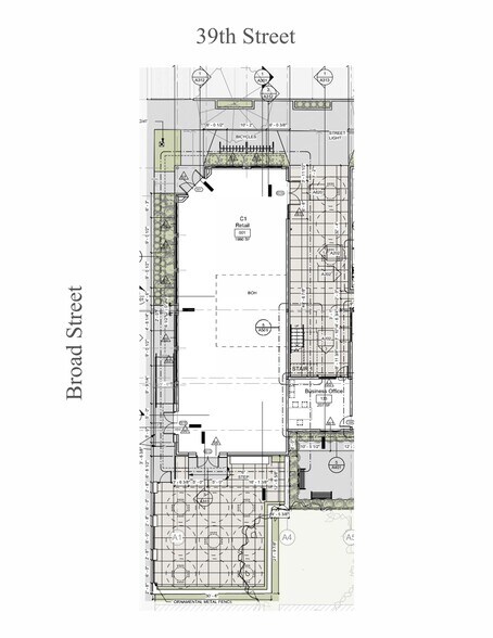 601 E 39th St, Savannah, GA à louer - Plan de site – Image 1 sur 1